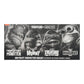 NECA: Universal Monsters x Teenage Mutant Ninja Turtles – Black & White Turtles 7” Scale Action Figure 4-Pack