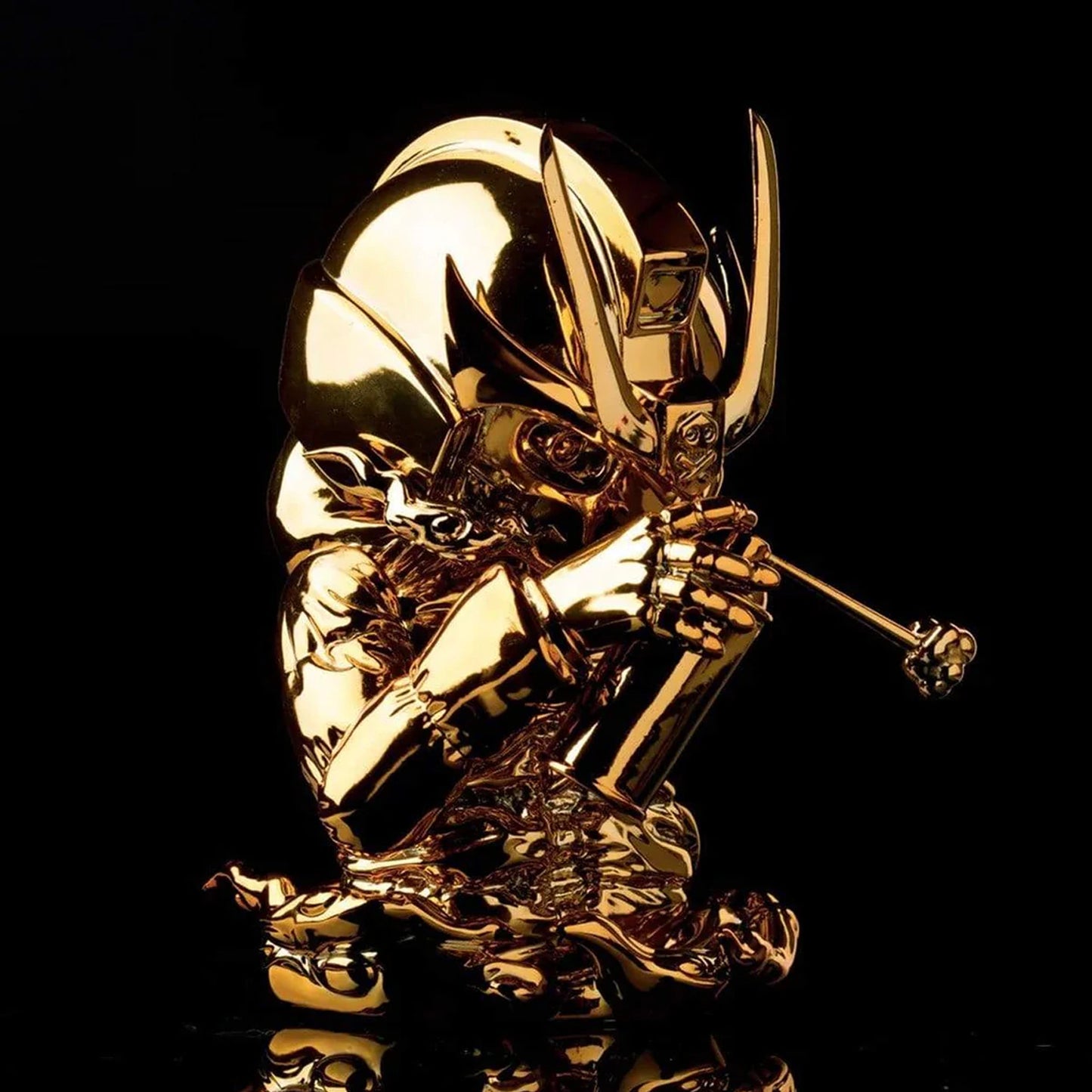 Quiccs x Martian Toys - TEQ63 Ravager God Mode Gold Chrome Hidden Fortress Exclusive