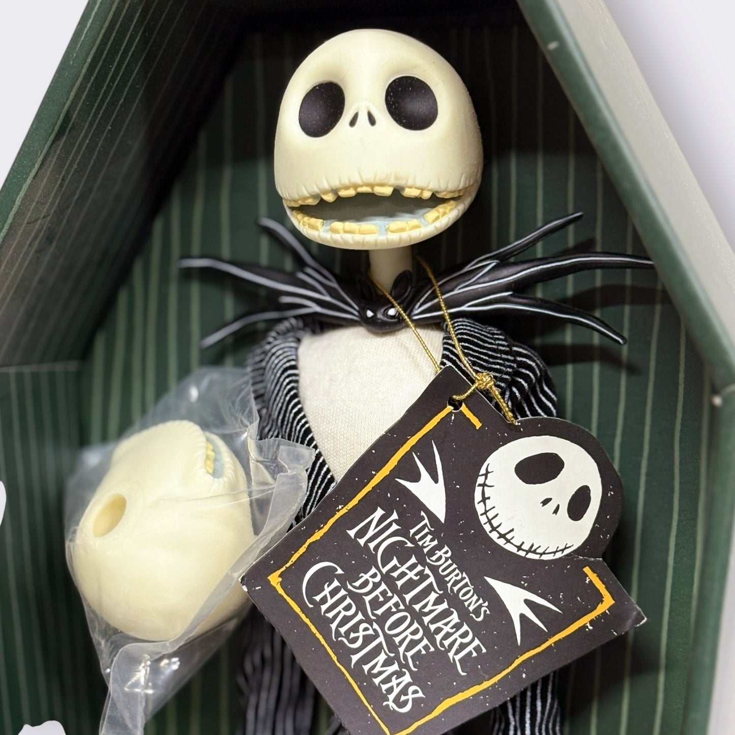 Jun Planning The Nightmare Before Christmas Jack in Coffin 16" Doll Figure