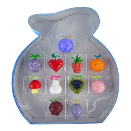 One Piece Devil Fruit 11 Pack Light Up Squishy Figures SDCC 2025 Exclusive by UCC