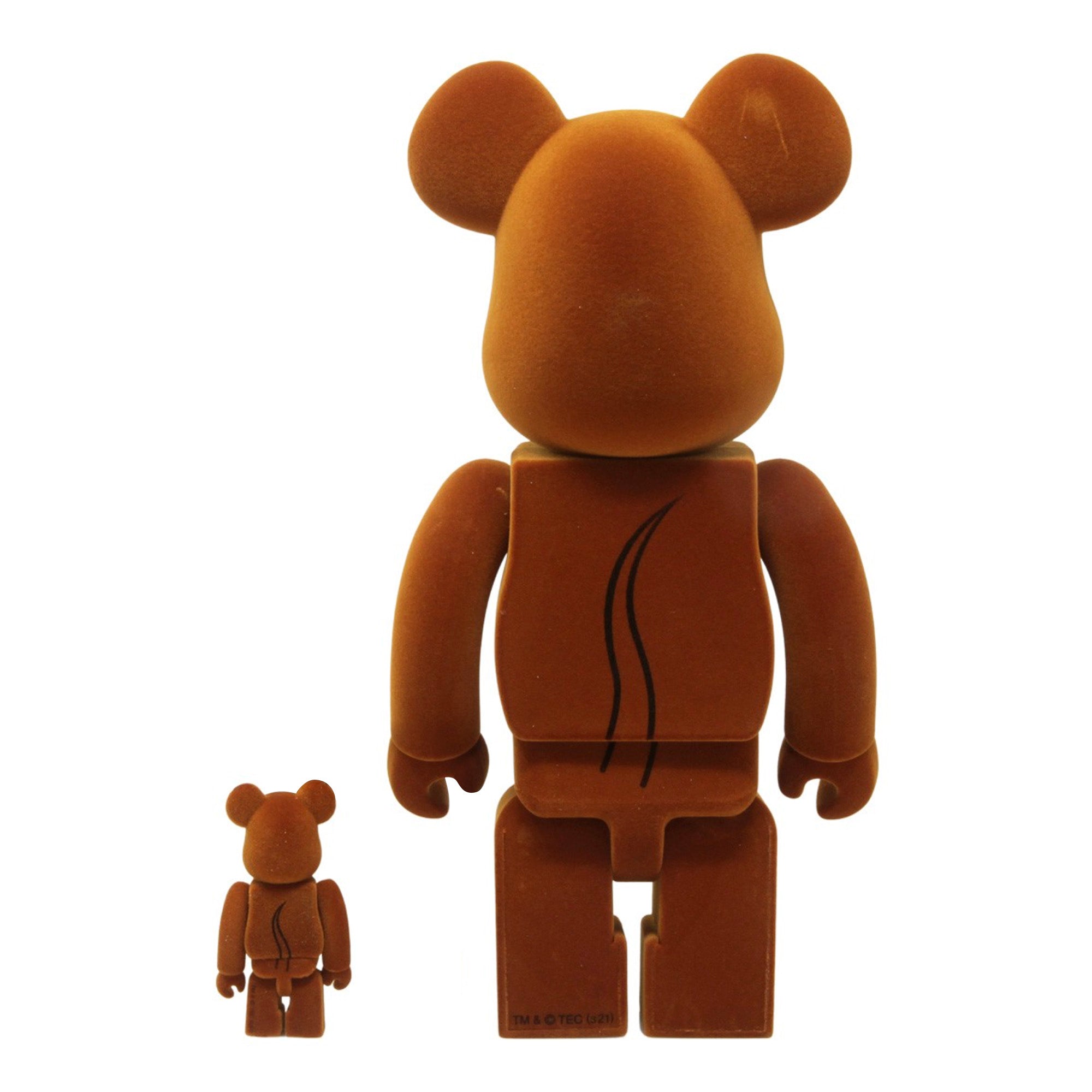 MEDICOM TOY: BE@RBRICK - Tom & Jerry - Jerry Flocky 100% & 400 