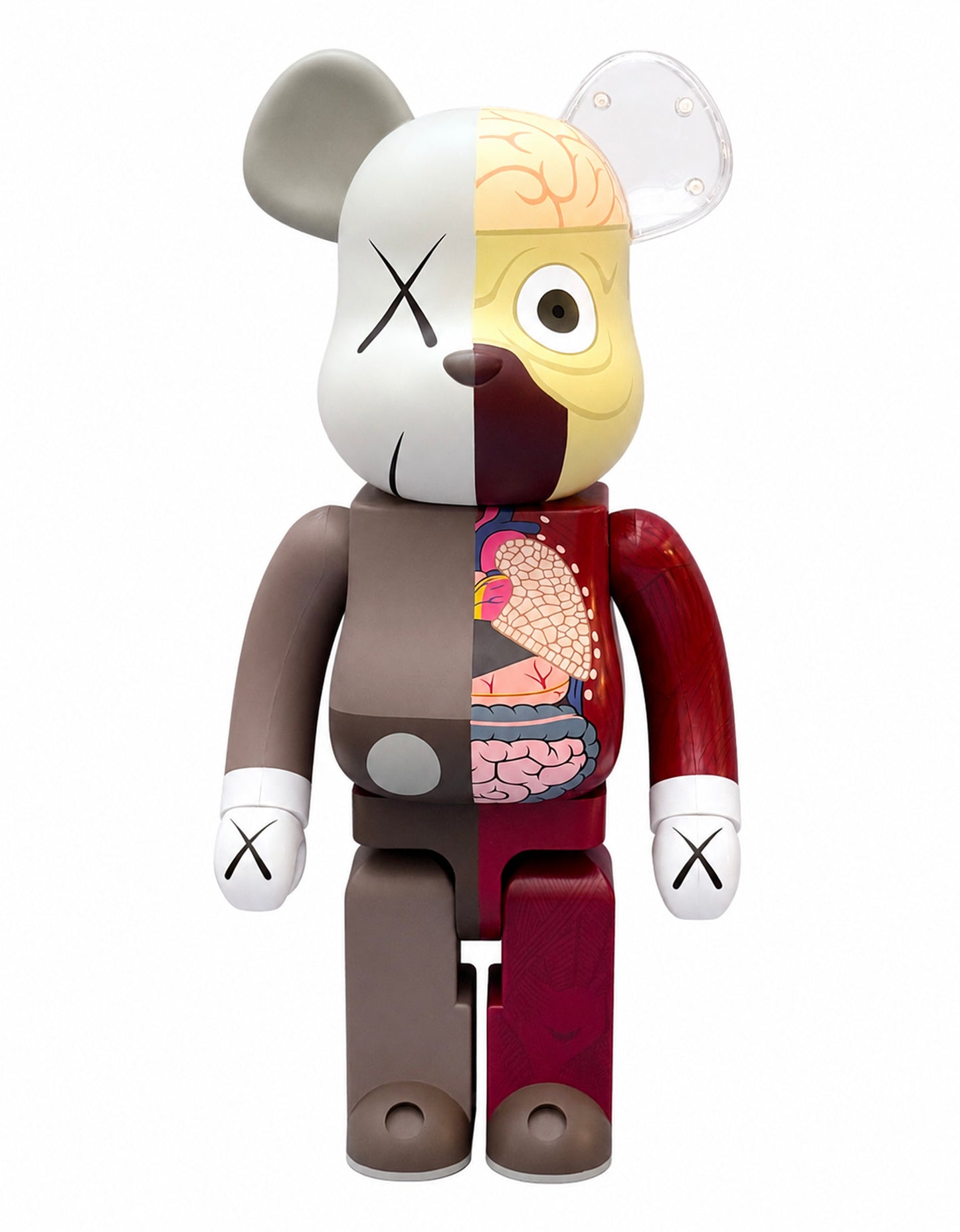 KAWS - BE@RBRICK Dissected Companion 1000% Red, 2008