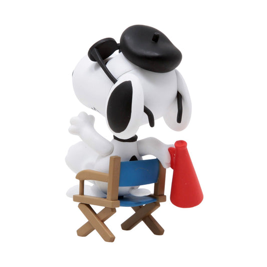 MEDICOM TOY: Peanuts Series 11 - Film Director Snoopy White Figure