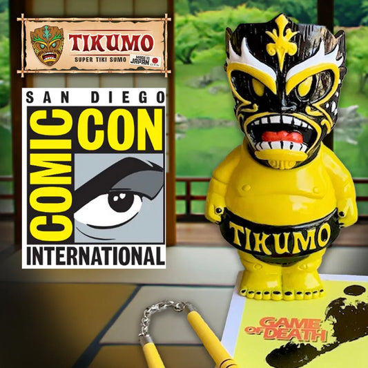 TIKUMO - Super Tiki Sumo "Game of Death" SDCC 2024 Exclusive Sofubi Figure Made in Japan