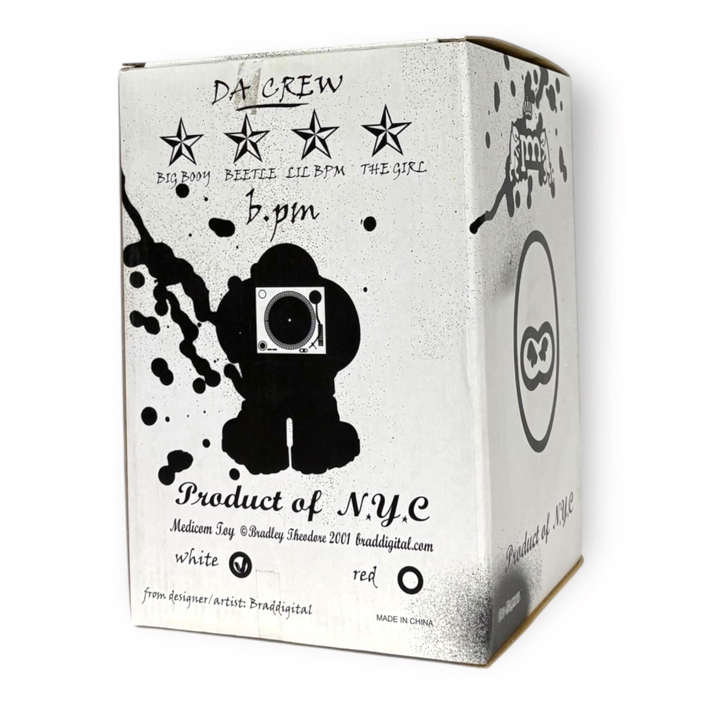 MEDICOM Toy: Dacrew b.pm The DJ by Bradley Theodore