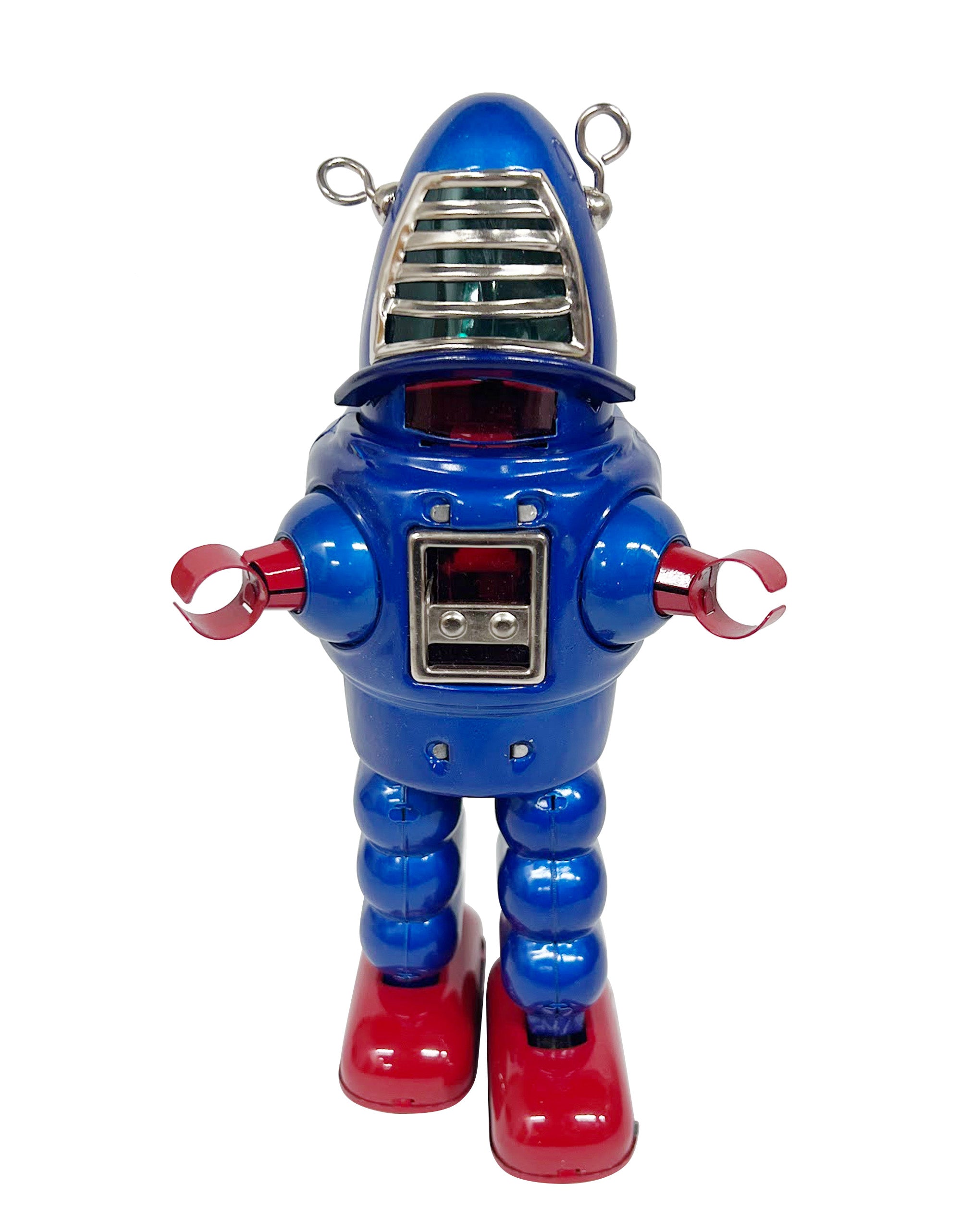 Ha Ha Toy Planet Robot Blue Mechanical Tin Toy Wind Up – TOY TOKYO