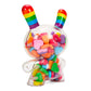 Kidrobot x NOH8: ALL <3 NOH8 Rainbow Clear Shell 8" Tall Dunny Art Figure