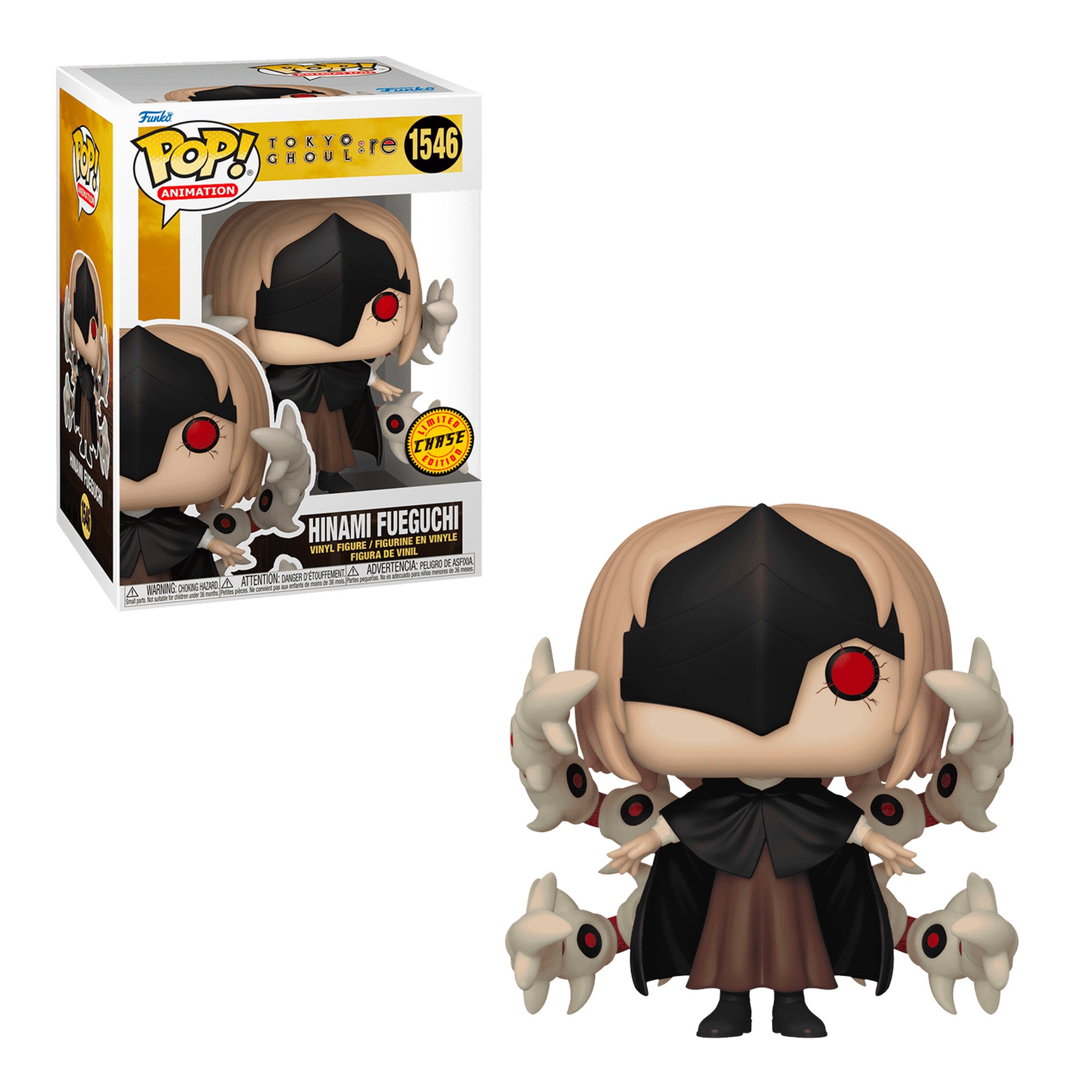 Funko Pop! Animation: Tokyo Ghoul - Hinami Fueguchi #1546 (1 in 6 Chance at  Chase)