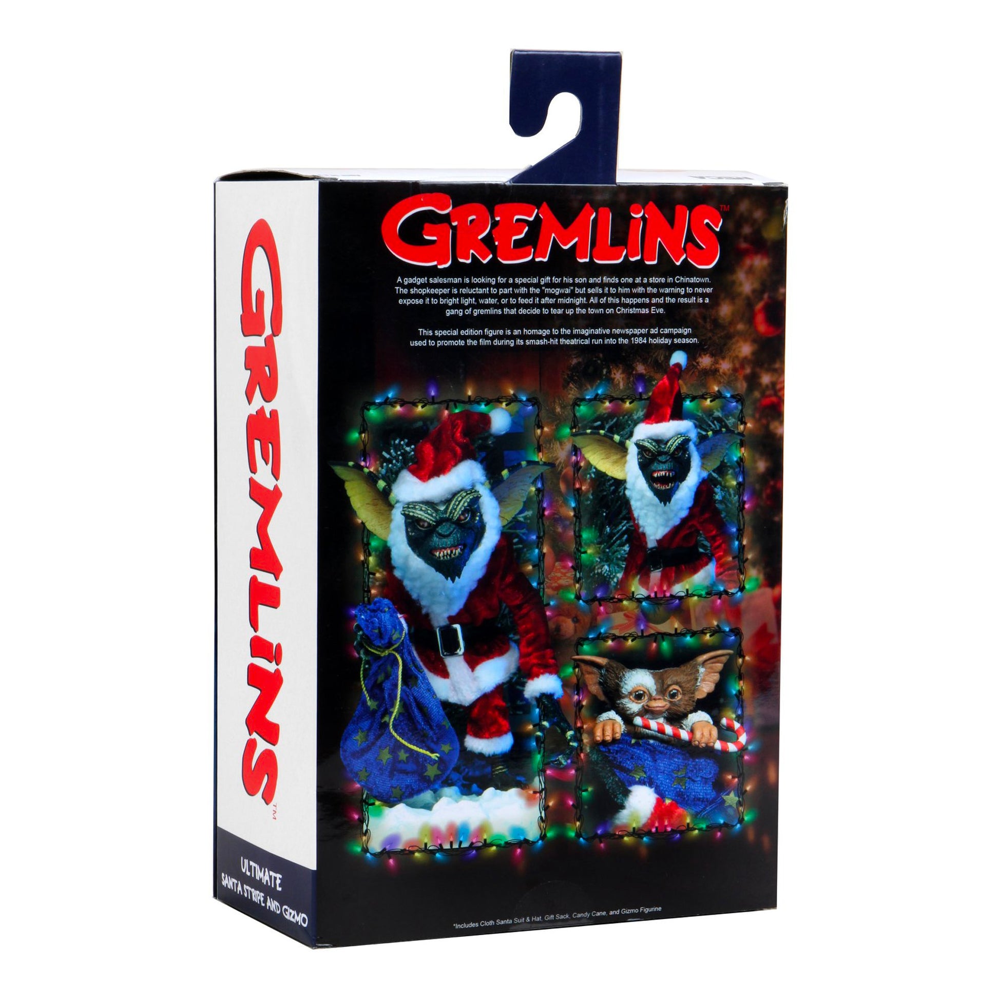 NECA: Gremlins - Santa Stripe & Gizmo 7 Tall Action Figure – TOY