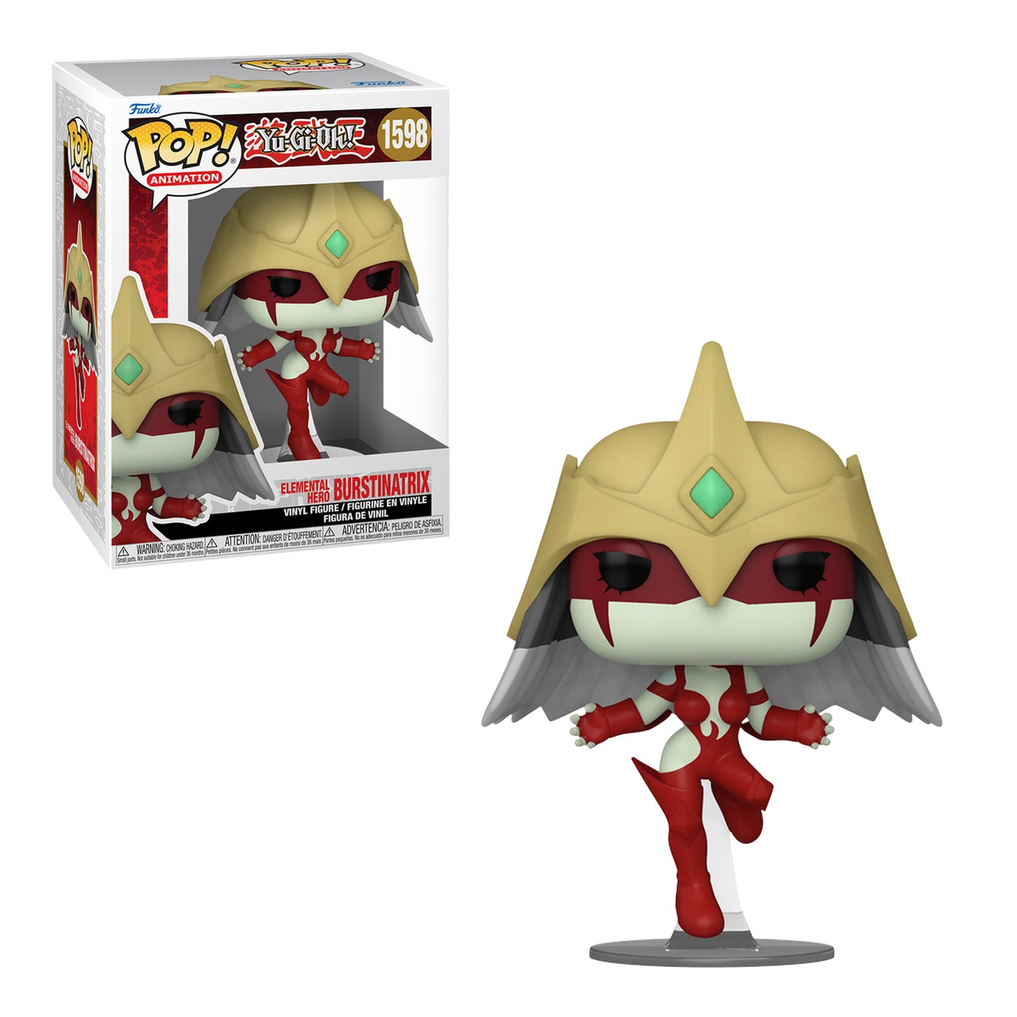 Funko Pop! Animation: Yu-Gi-Oh - Elemental Hero Burstinatrix #1598