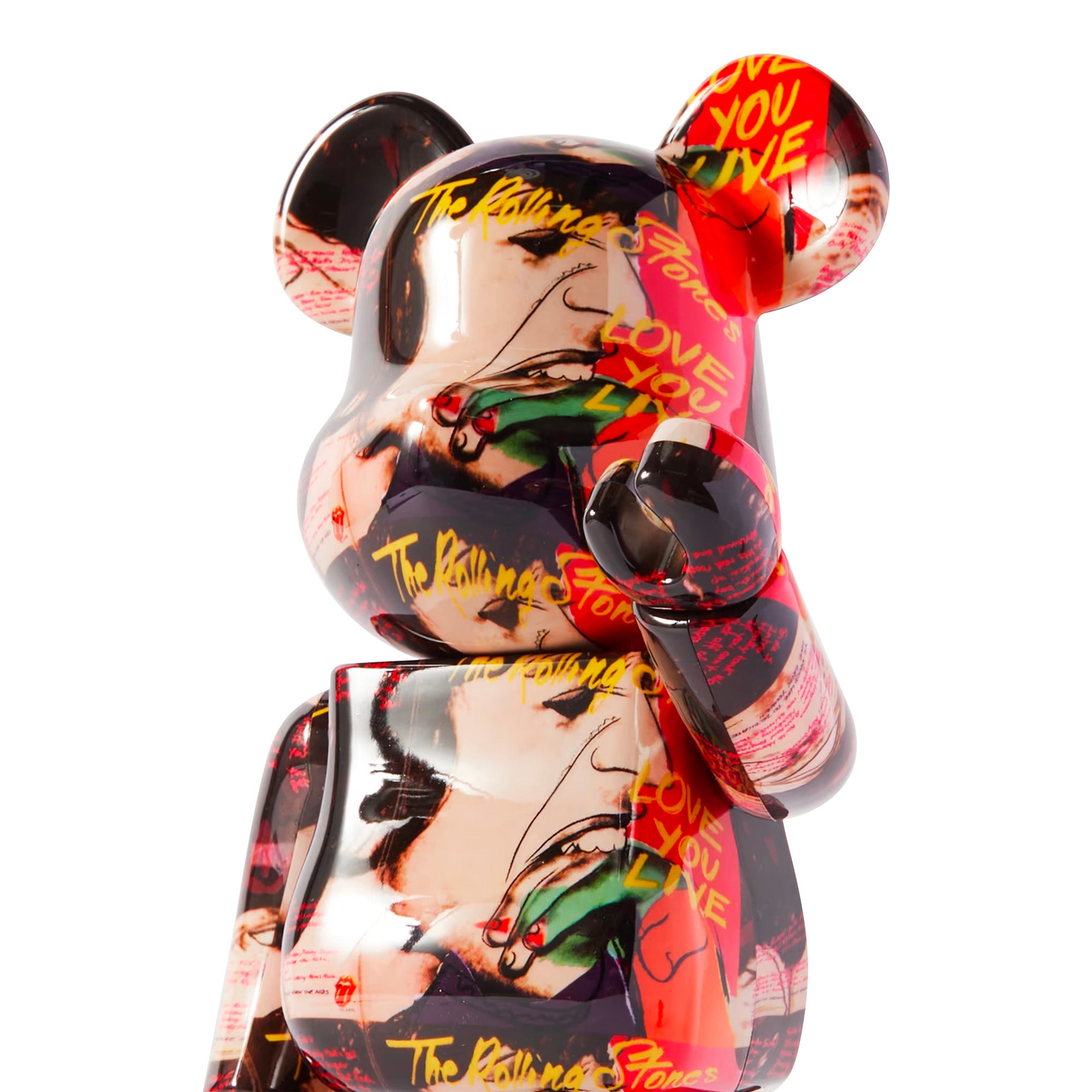 MEDICOM TOY: BE@RBRICK - Andy Warhol x The Rolling Stones 