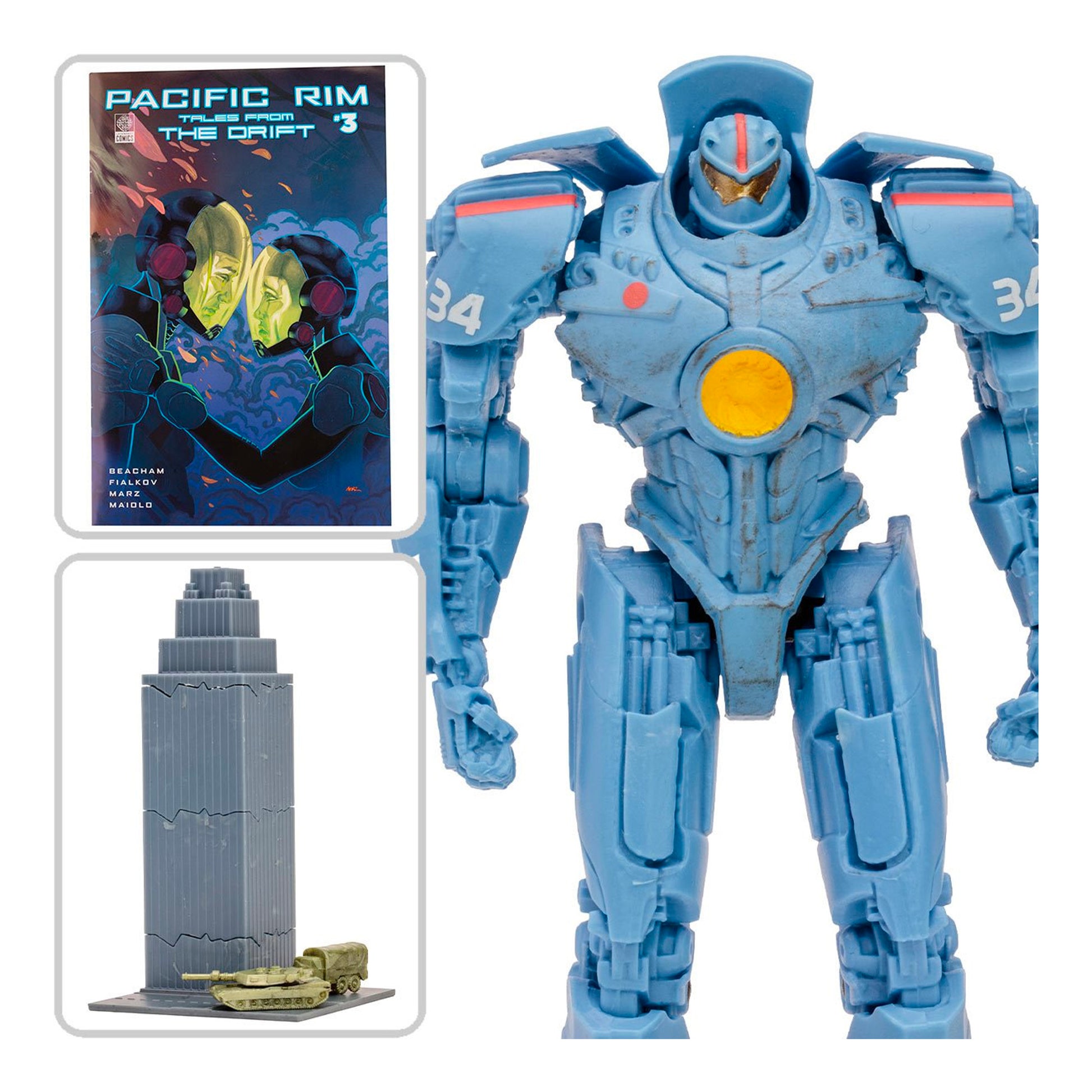McFarlane Toys: Pacific Rim - Jaeger Wave 1 Gipsy Danger 4" Tall Actio –  TOY TOKYO