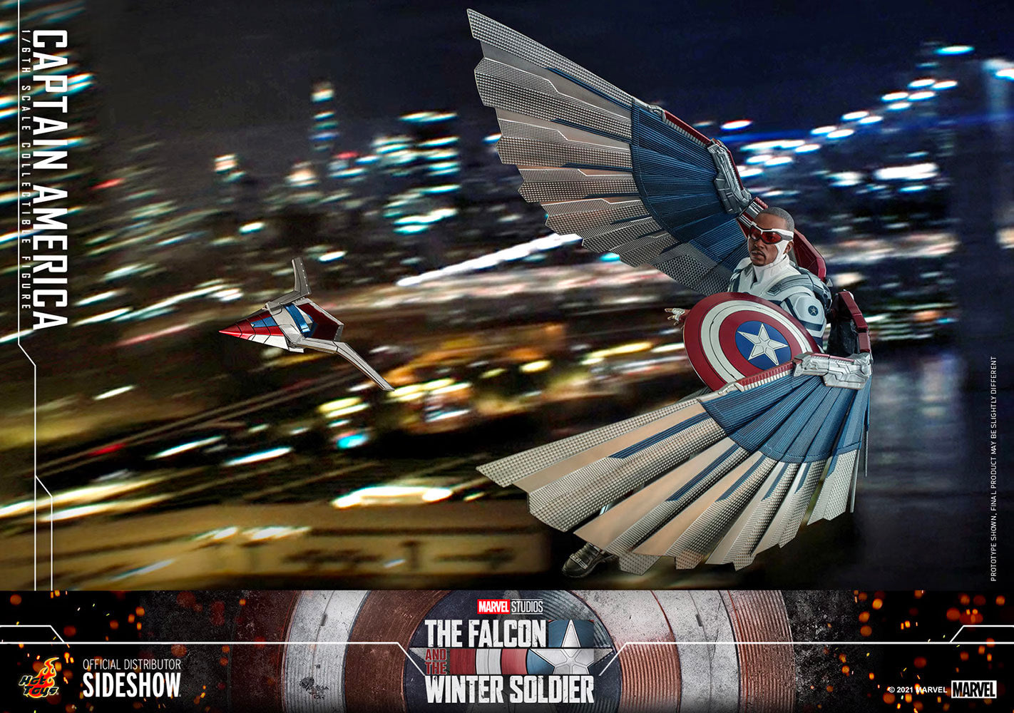 Hot Toys x Sideshow Collectibles: Marvel - Captain America Sixth Scale Figure
