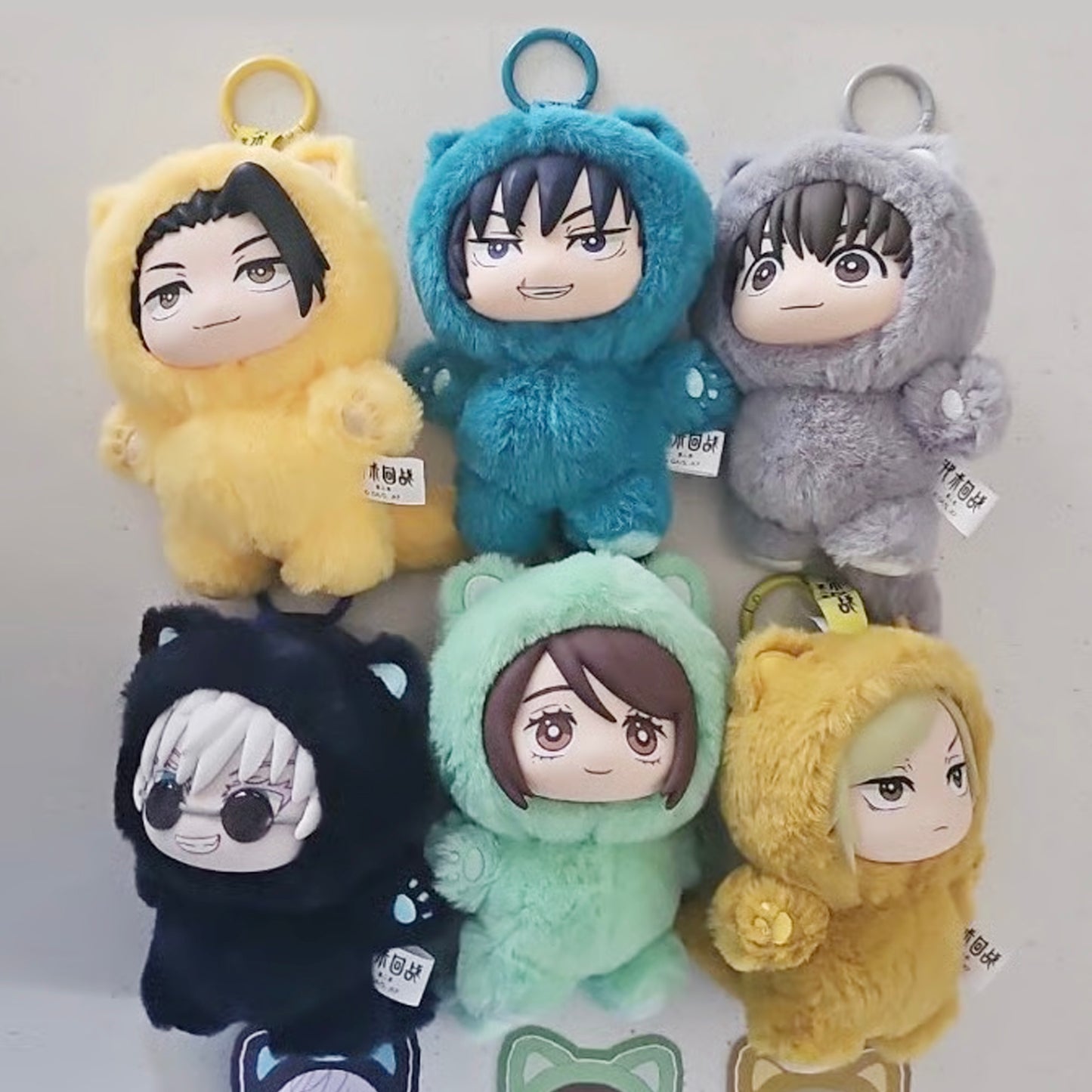 Top Toy: Jujutsu Kaisen Cat Ear Series Plush Keychain Blind Box