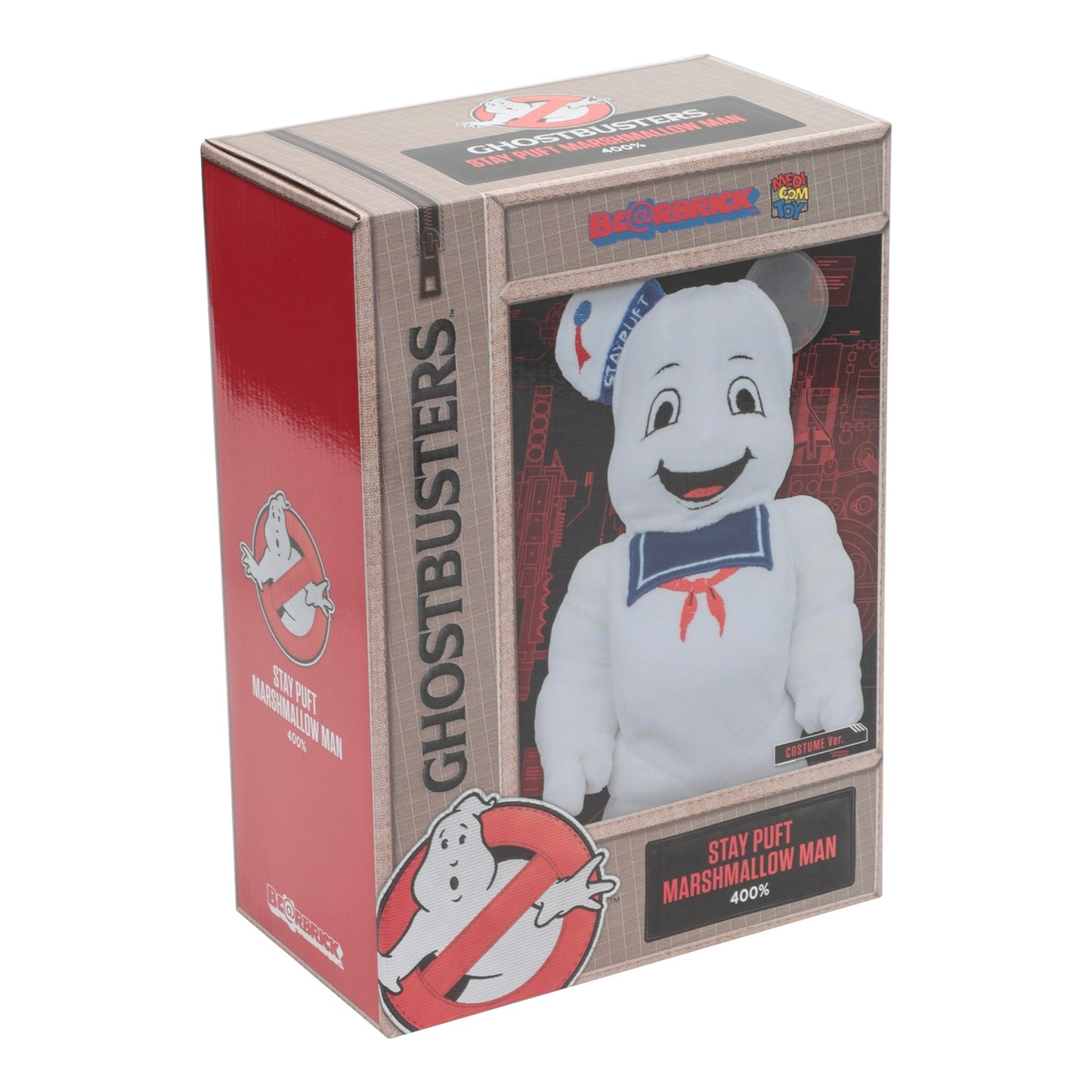 MEDICOM TOY: BE@RBRICK - Ghostbusters Stay Puft Marshmallow Man Costume Ver. 400%