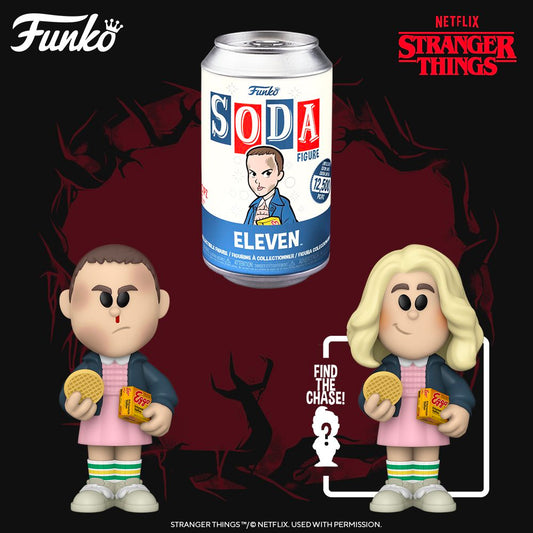 Funko Vinyl SODA: Stranger Things - Eleven 12,500 Limited Edition (1 in 6 Chance at Chase)