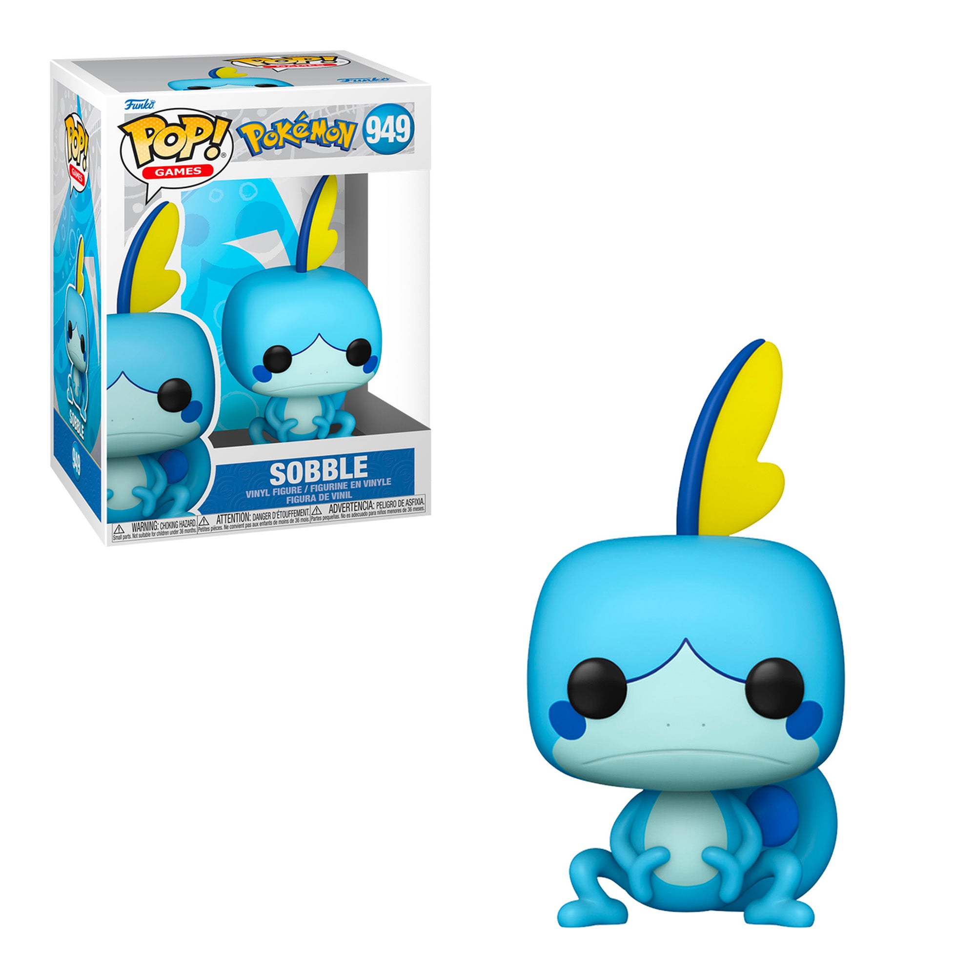 Nintendo Pokemon Trading Card Game Sobble Toy Plush Doll Blue Frog WCT 10” outlets Inch