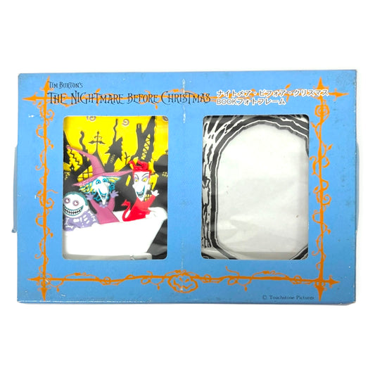 Sega The Nightmare Before Christmas Lock, Shock, Barrel Book Photo Frame 1999 Vintage