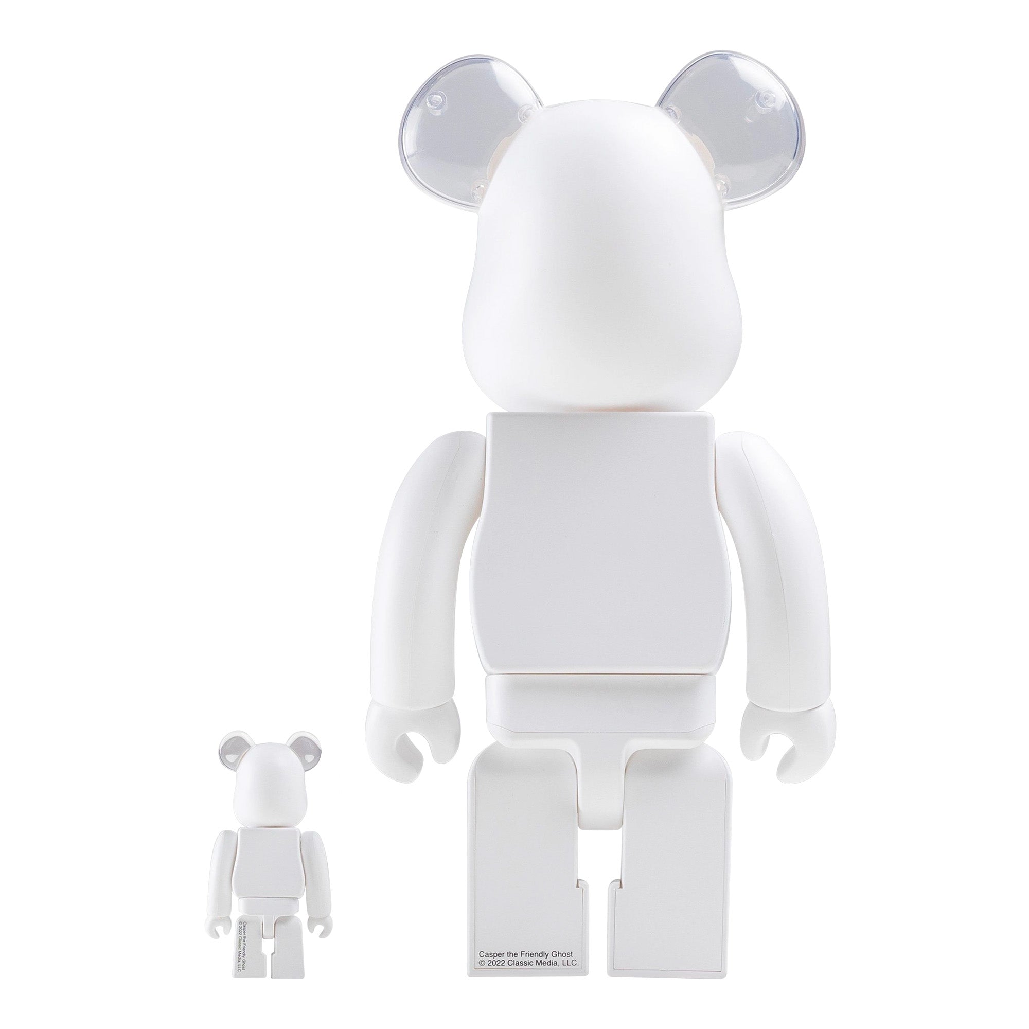 MEDICOM TOY: BE@RBRICK - The Friendly Ghost Casper 100% & 400