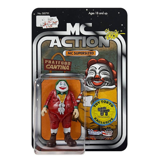 DKE Toys x Ron English - MC Supersized Joker Red Suit Ver. NYCC 2023 Toy Tokyo Exclusive