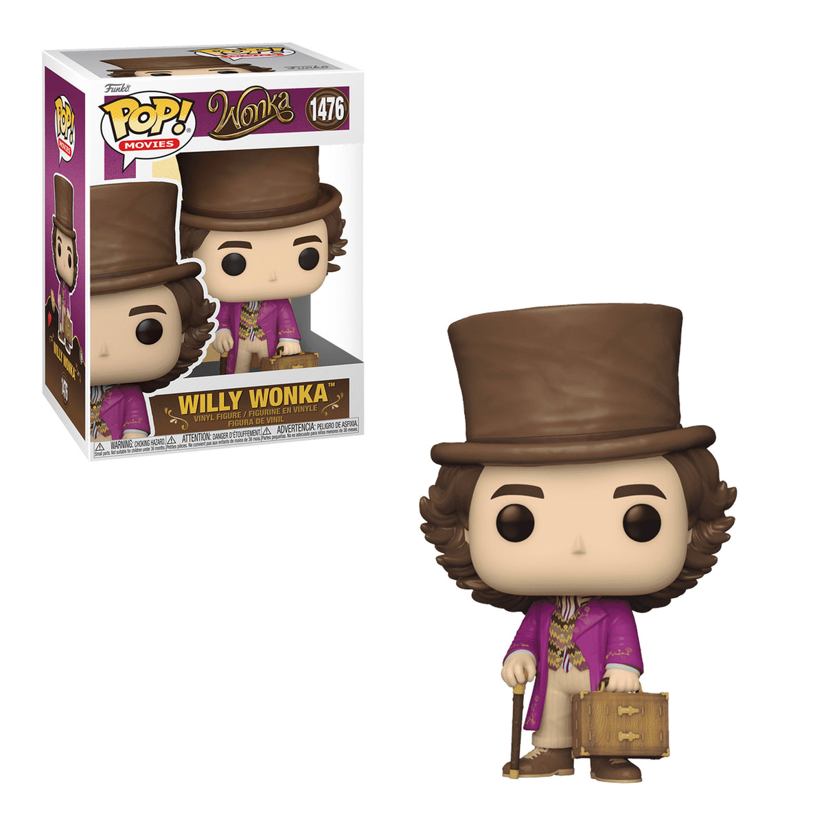 Figurine Funko Pop Willy Wonka 1476 Wonka Figurine Funko Pop Willy Wonka 1476 Wonka