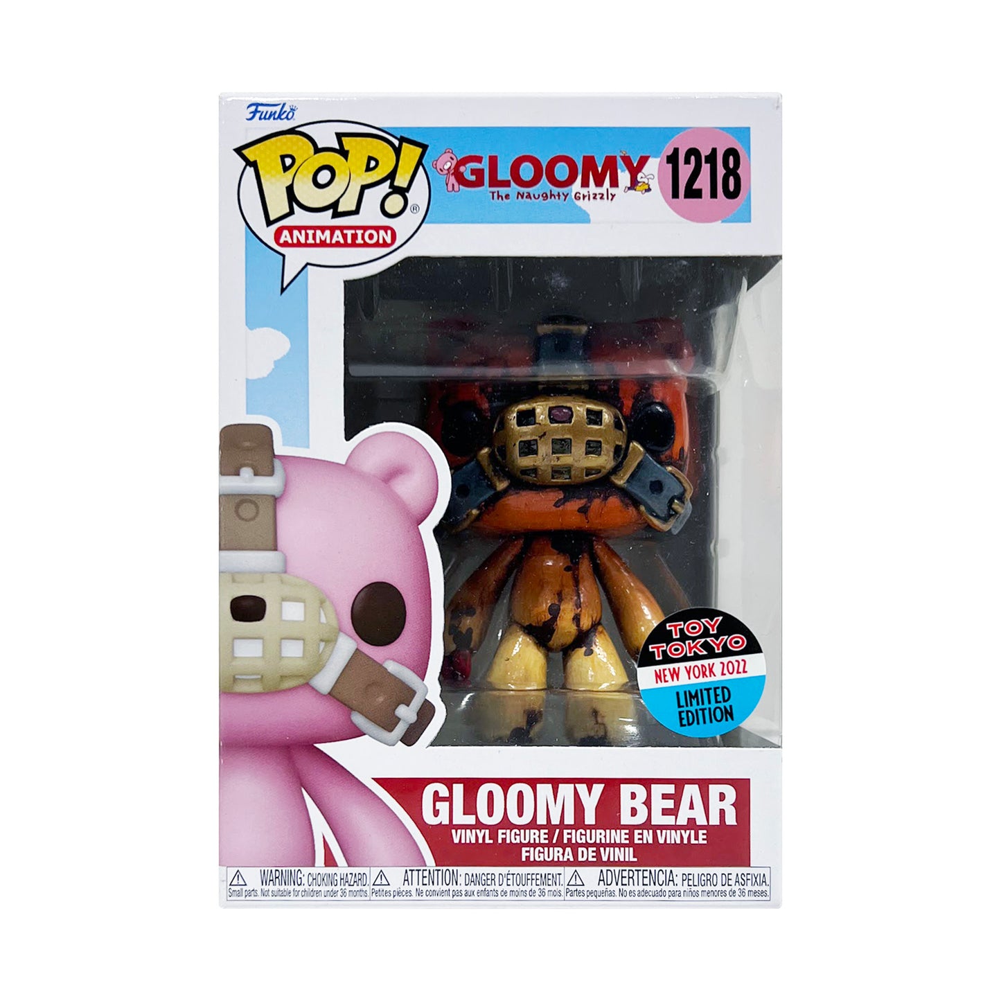 Funko Pop! Animation: Gloomy Bear 16 Toy Tokyo Exclusive Hand-Painted by KLAV