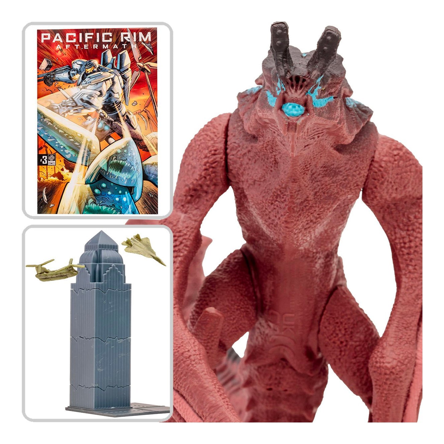 McFarlane Toys: Pacific Rim - Kaiju Wave 1 Otachi 4" Tall Action Figure with Comic Book