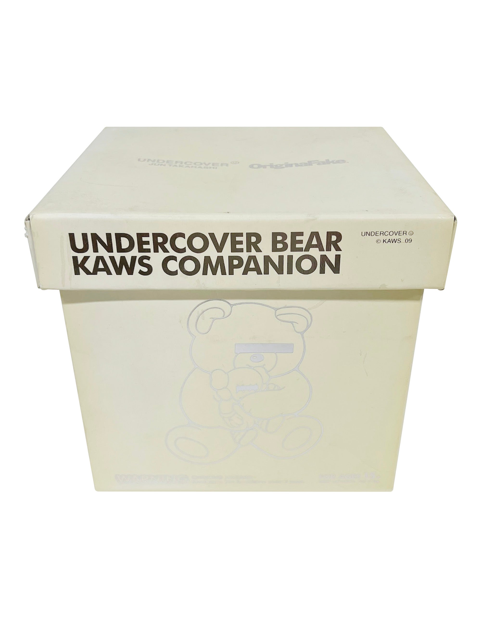 大得価安いKAWS カウズ ×MEDICOM TOY×UNDERCOVER BEAR KAWS COMPANION ベアー フィギュア 黒 Size フリー・美品 一般