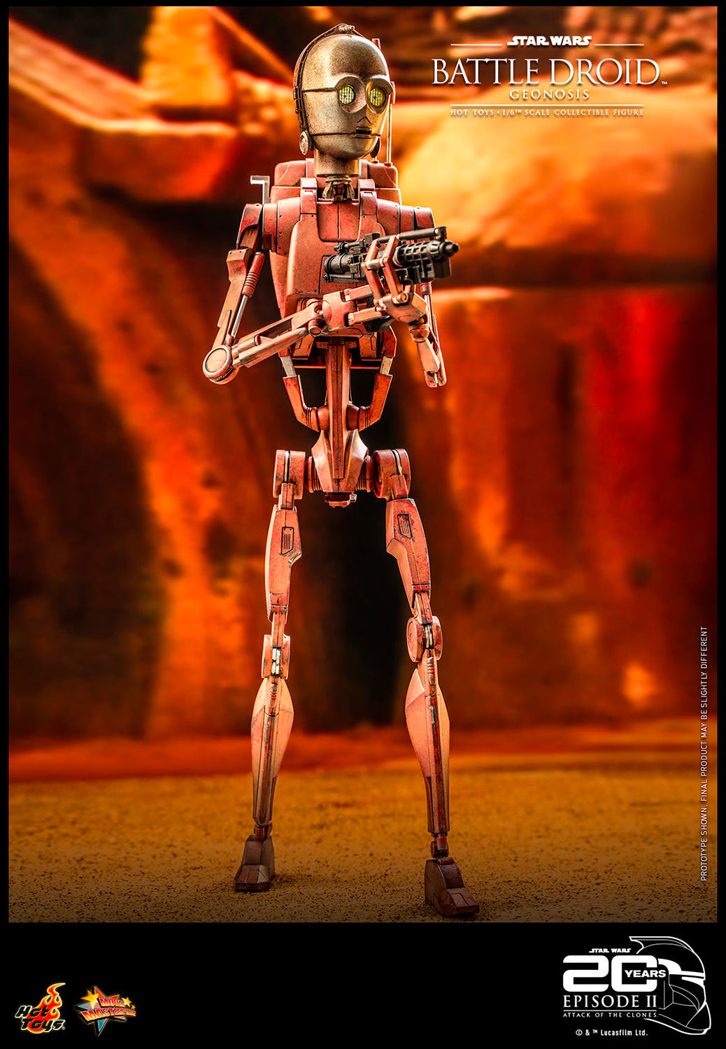 Hot Toys x Sideshow Collectibles: Star Wars - Battle Droid (Geonosis) – TOY  TOKYO