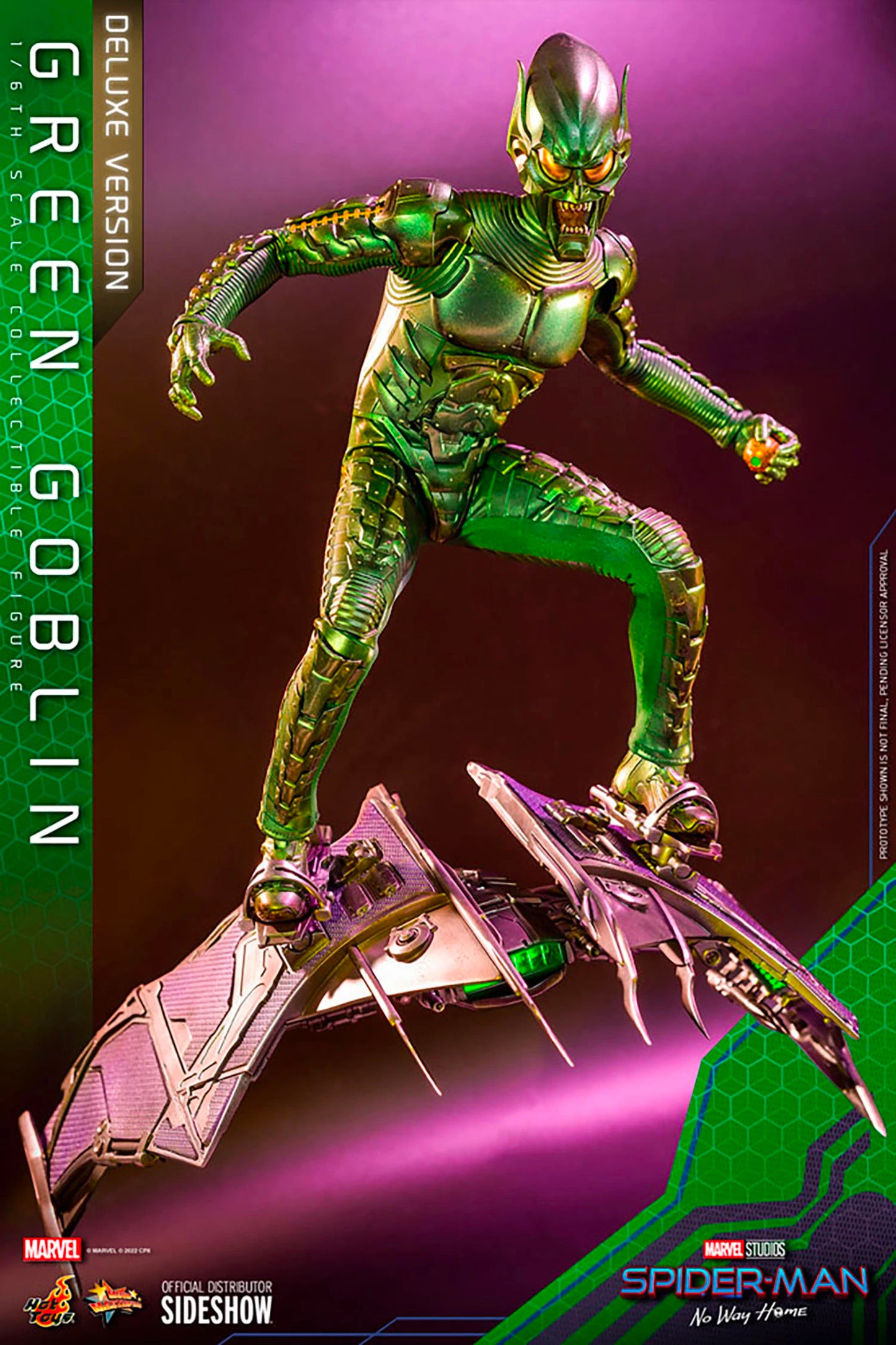 Hot Toys: Marvel - Green Goblin (Deluxe Version) Sixth Scale Figure