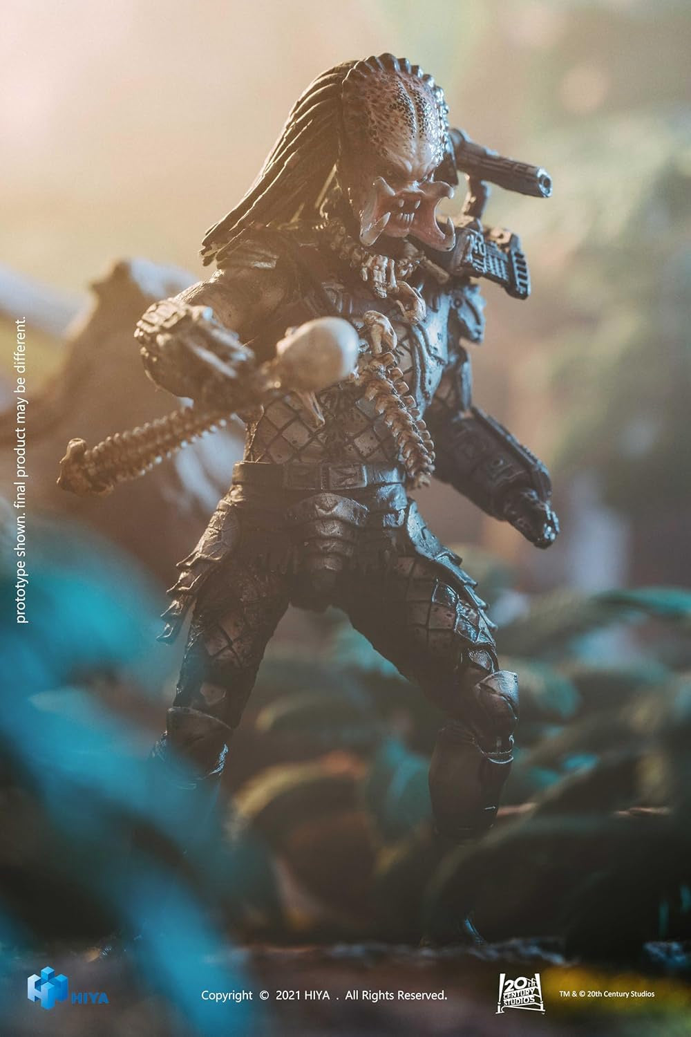 Hiya Toys Predator: Open Mouth Jungle Predator 1:18 Scale Figure