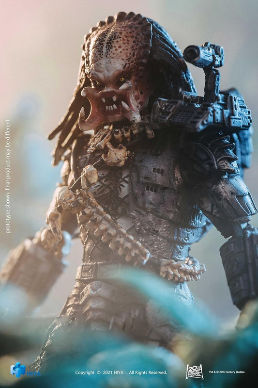 Hiya Toys Predator: Open Mouth Jungle Predator 1:18 Scale Figure