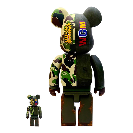 MEDICOM TOY: BE@RBRICK - Bape X Readymade 100% & 400%