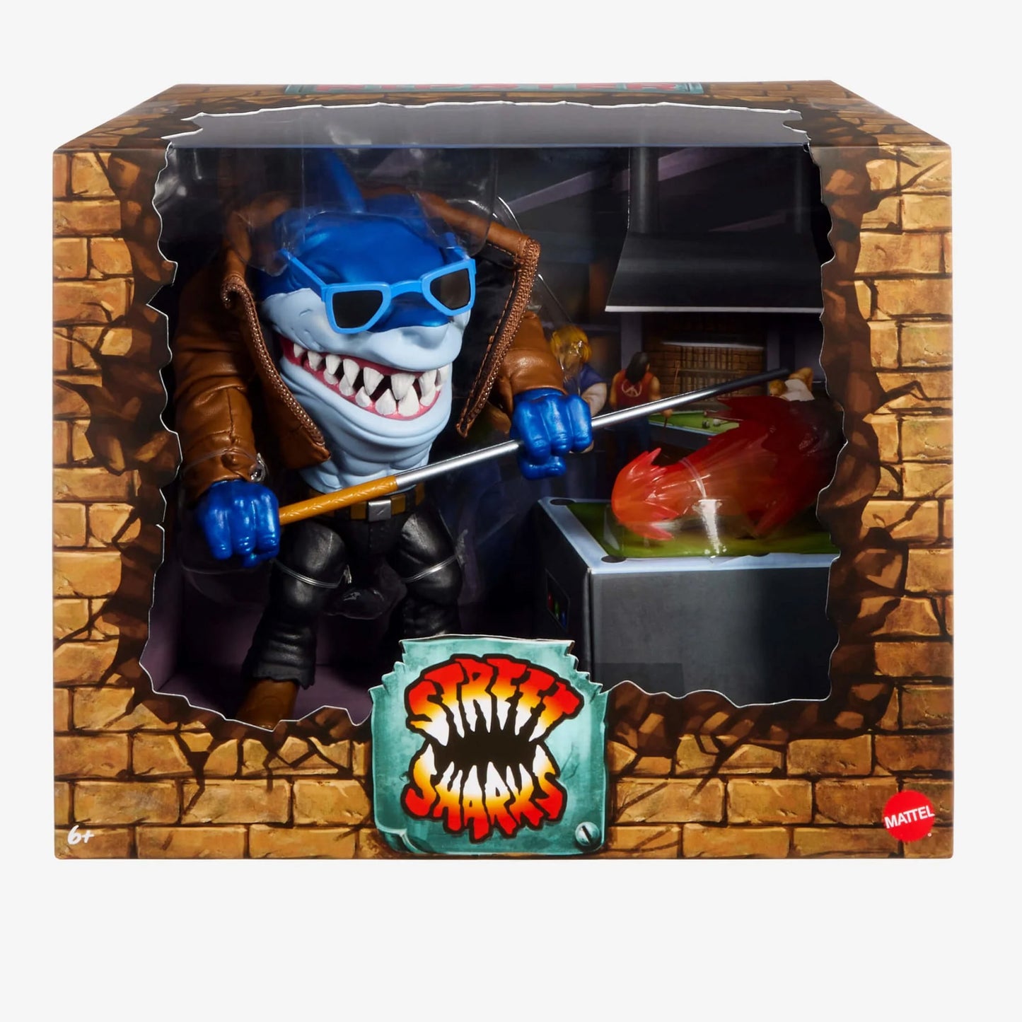 Mattel Street Sharks Ripster “A Shark Among Us" Figure