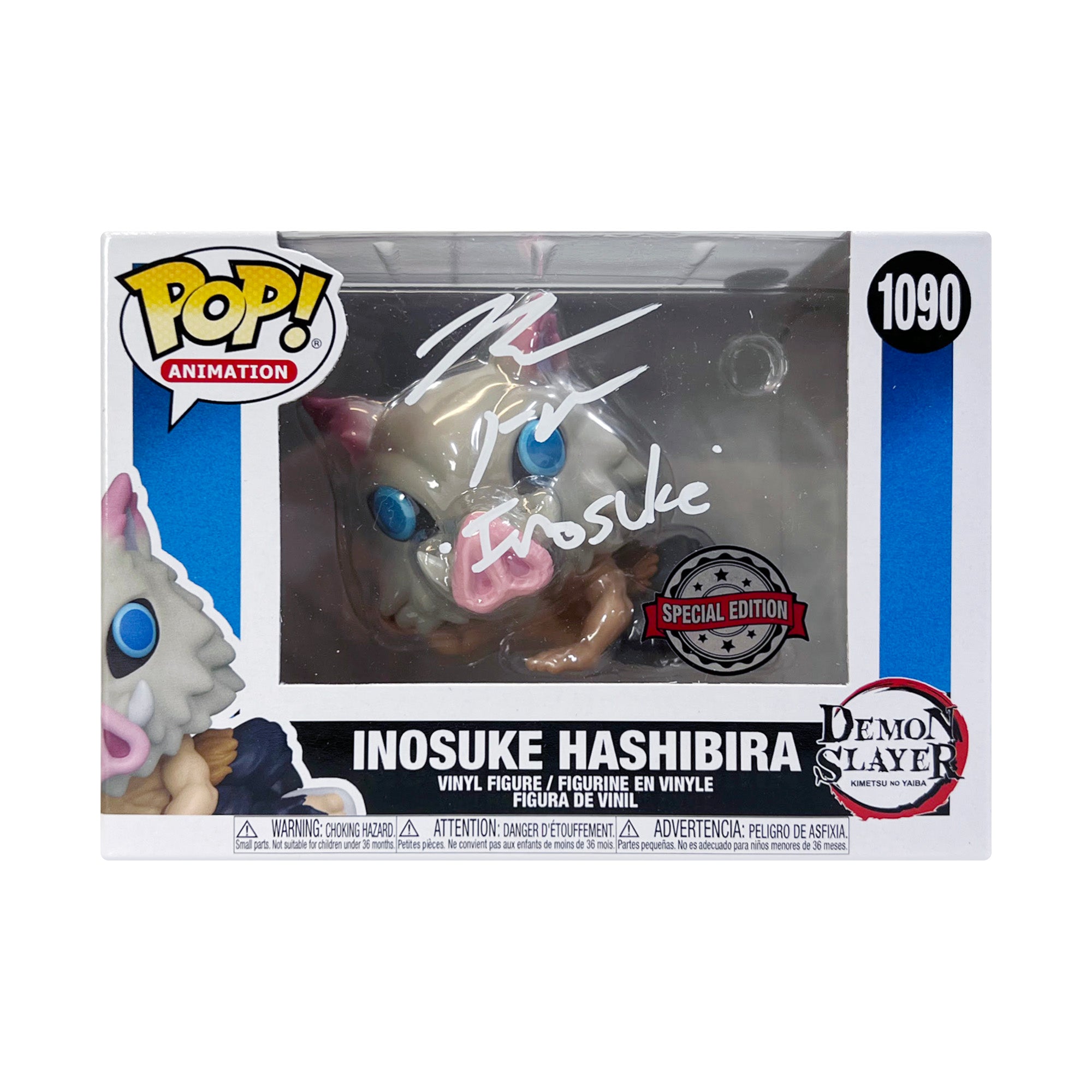 Signed Inosuke Funko Pop good