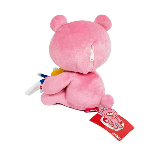 Taito Gloomy Bear Holding Pity Bloody Pink 9" Tall Plush