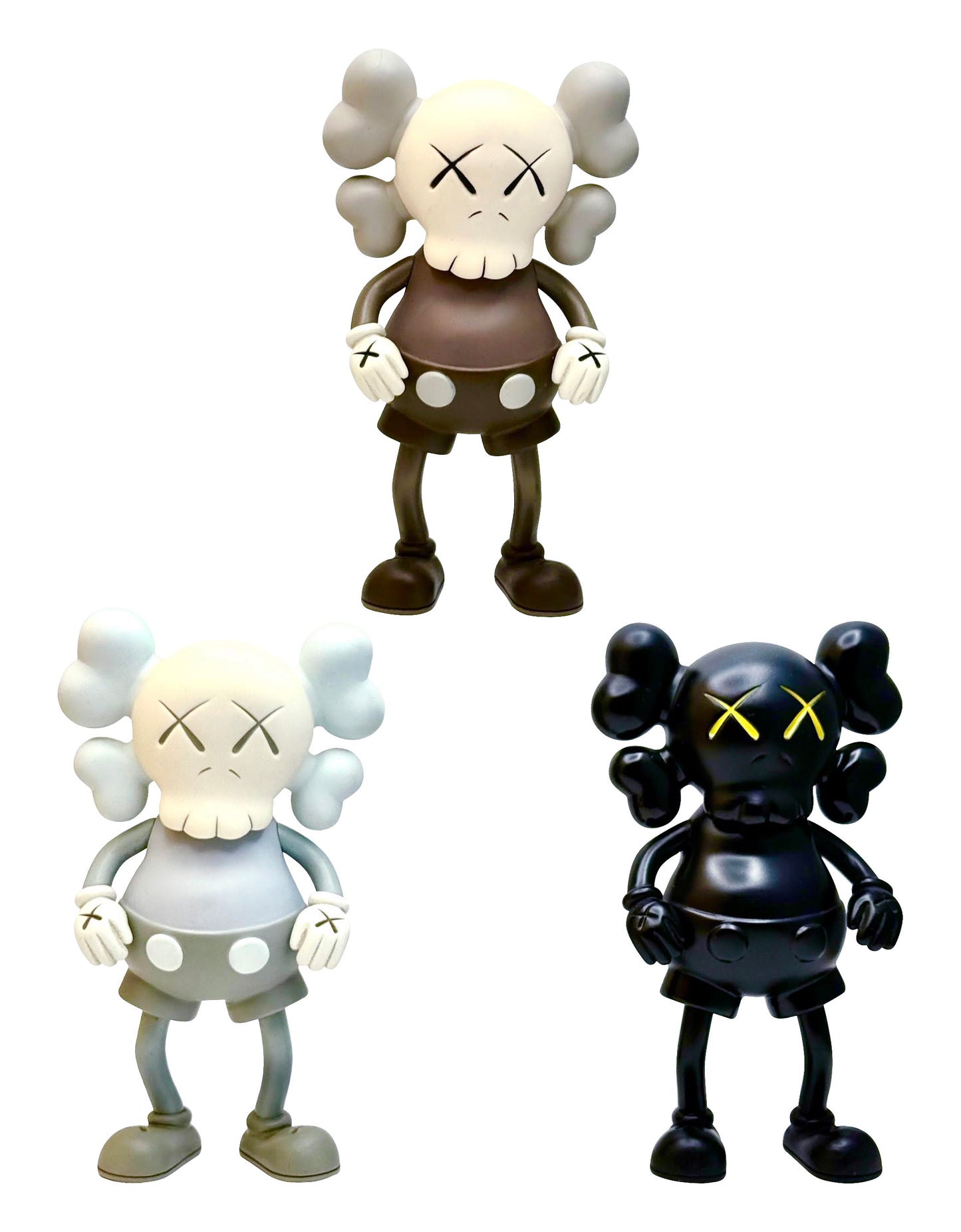 KAWS - Companion Hectic Set of 3, 1999