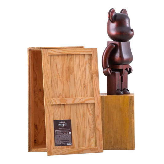 MEDICOM TOY: BE@RBRICK - Karimoku Rosewood Paint 1000%