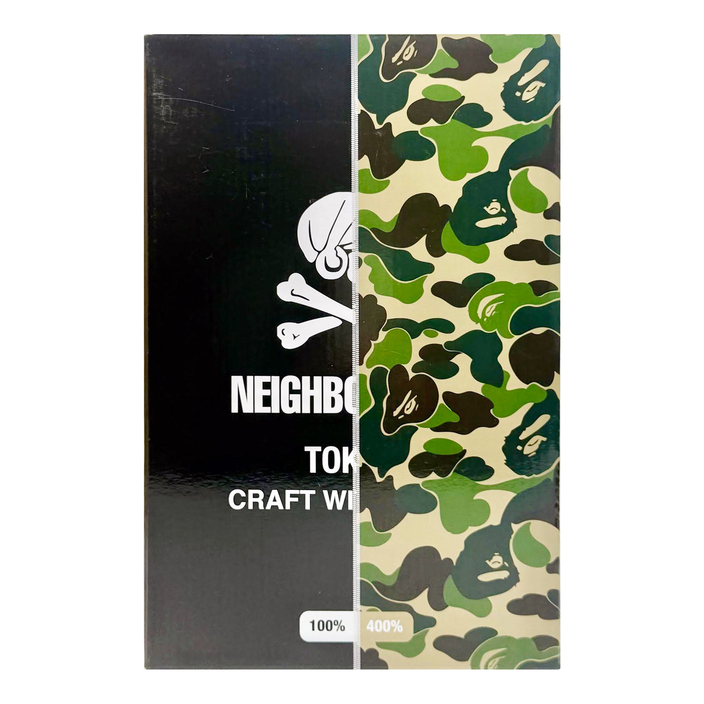 MEDICOM TOY: BE@RBRICK - BAPE x Neighborhood 100% & 400%