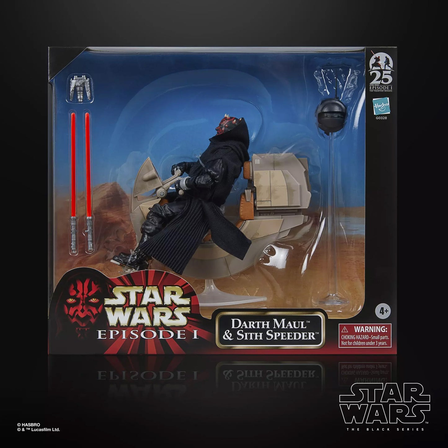 Hasbro Star Wars The Black Series Darth Maul & Sith Speeder