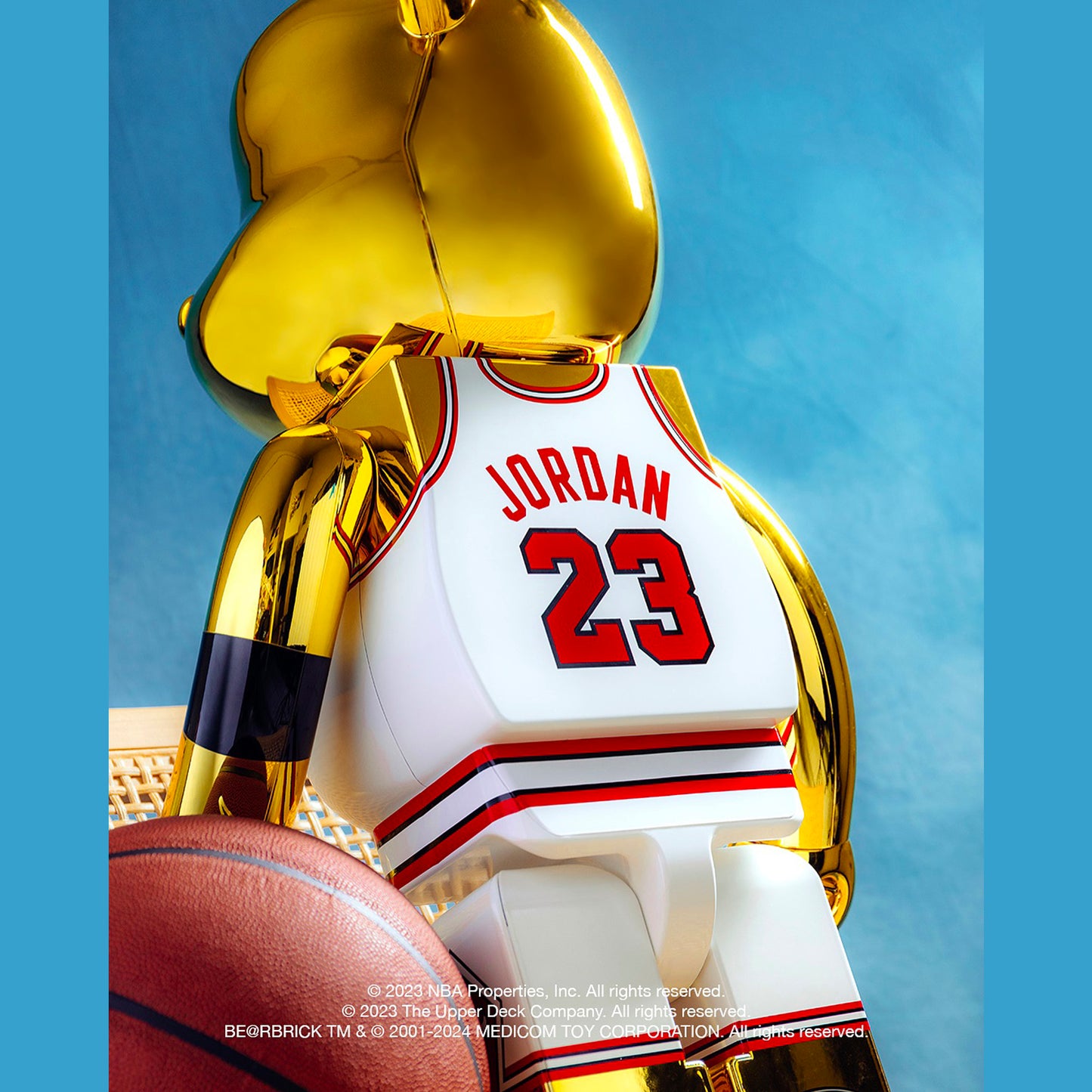 MEDICOM TOY: BE@RBRICK - Michael Jordan 1991 WORLD CHAMPION 1000%