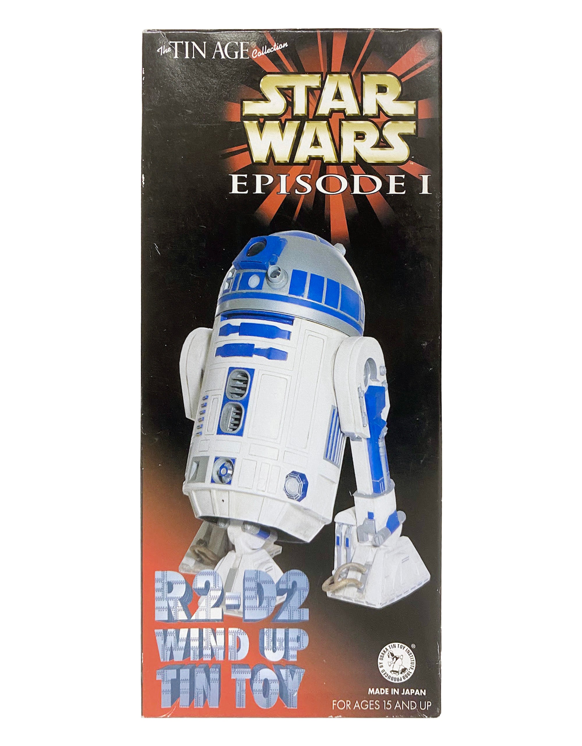 Star Wars R2D2 Osaka Tin Toy Institute Wind Up Vintage Rare