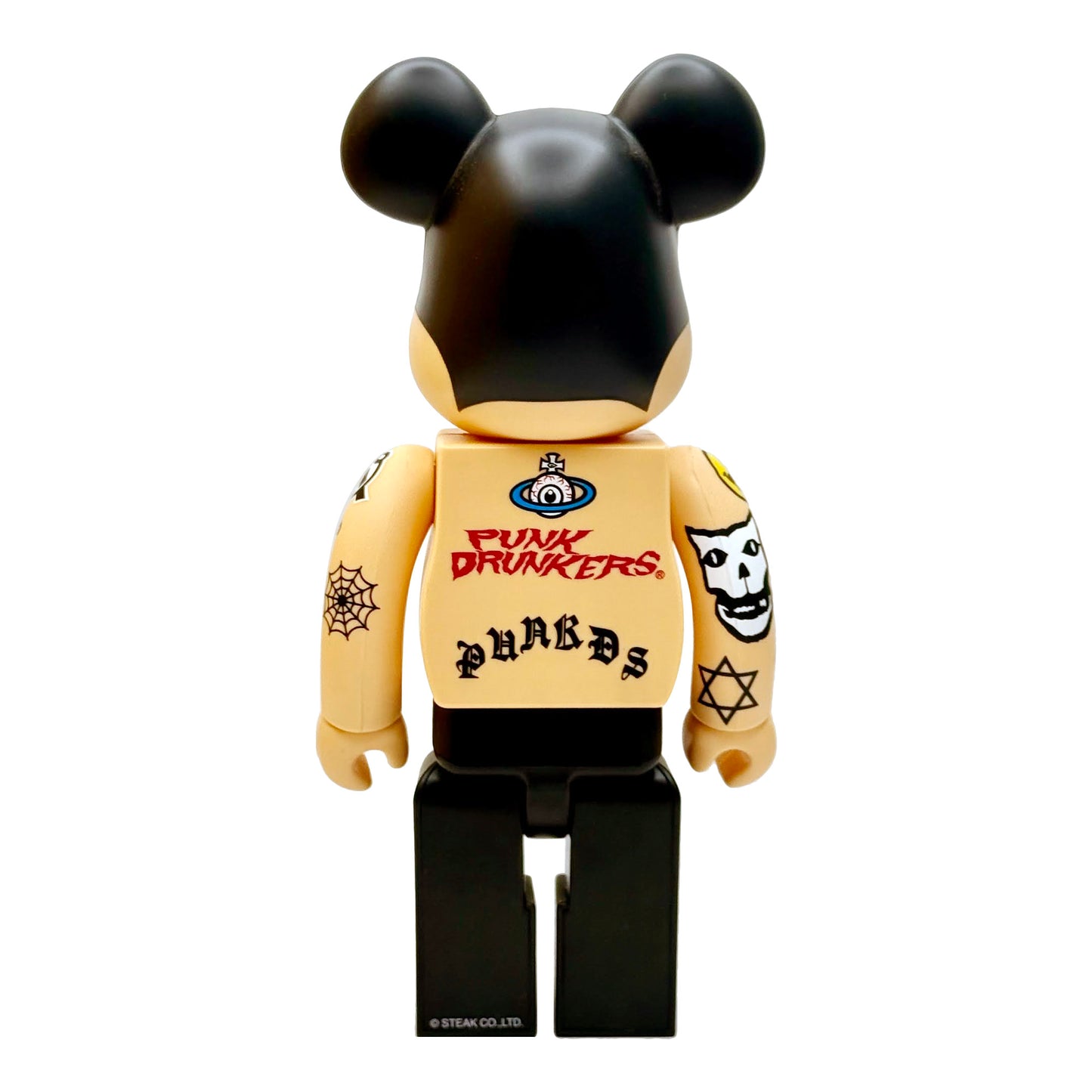 MEDICOM TOY: BE@RBRICK - Punk Drunkers Aitsu Tattoo Ver. 400%