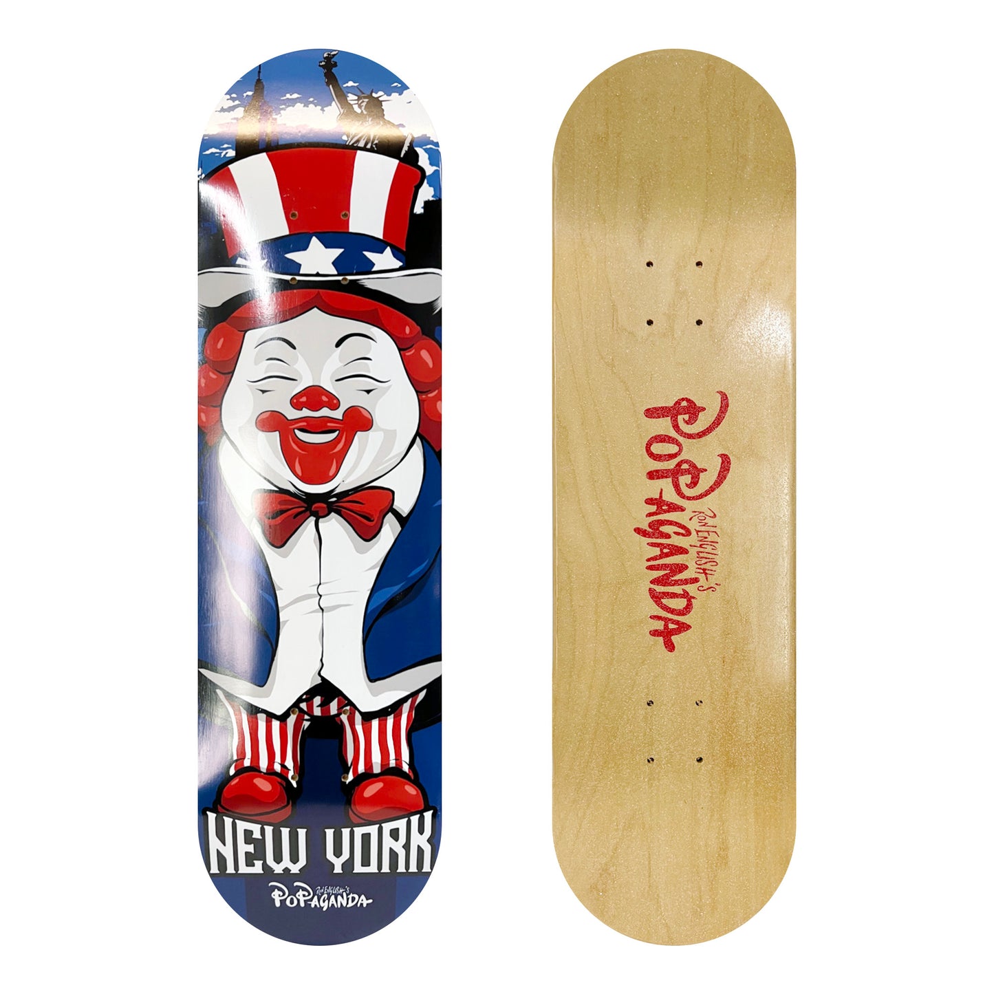 Ron English - Popaganda New York Skateboard Deck