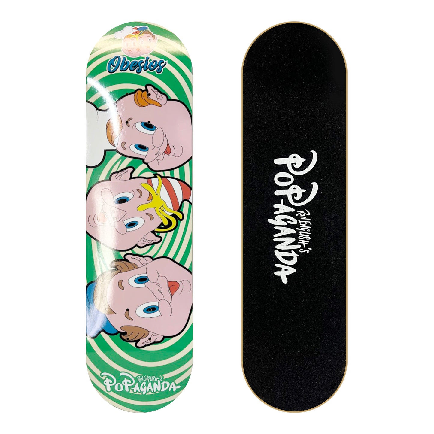 Ron English - Popaganda Cereal Killers Obesios Skateboard Deck