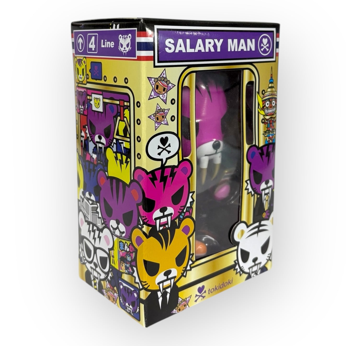 Tokidoki - Salary Man Purple Vinyl Figure