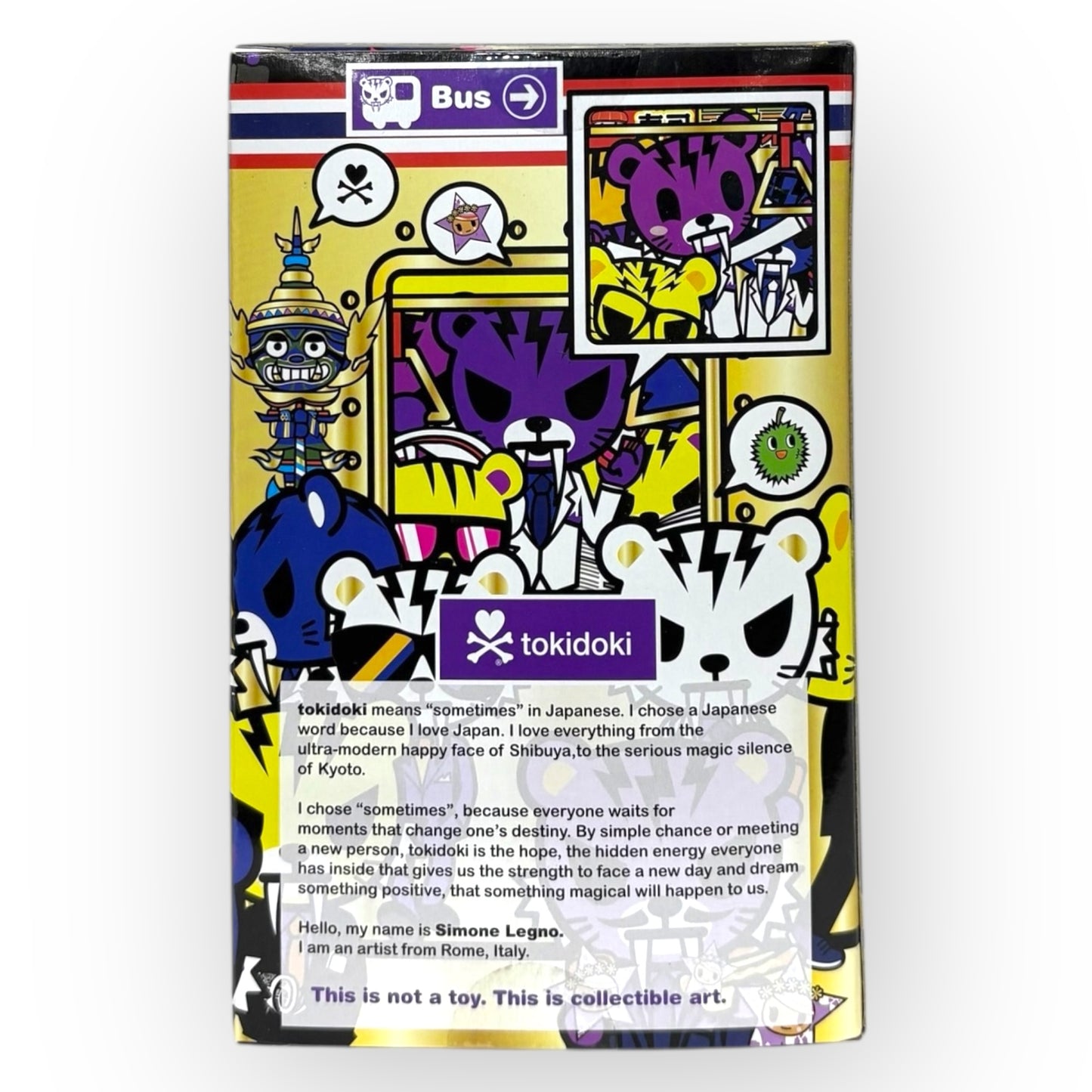 Tokidoki - Salary Man Purple Vinyl Figure