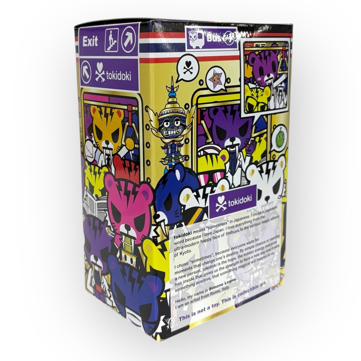 Tokidoki - Salary Man Purple Vinyl Figure