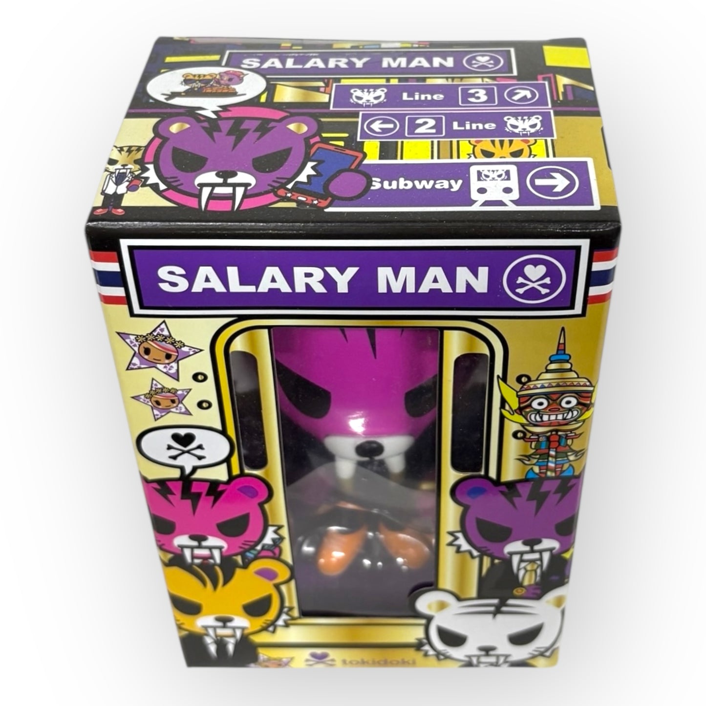 Tokidoki - Salary Man Purple Vinyl Figure