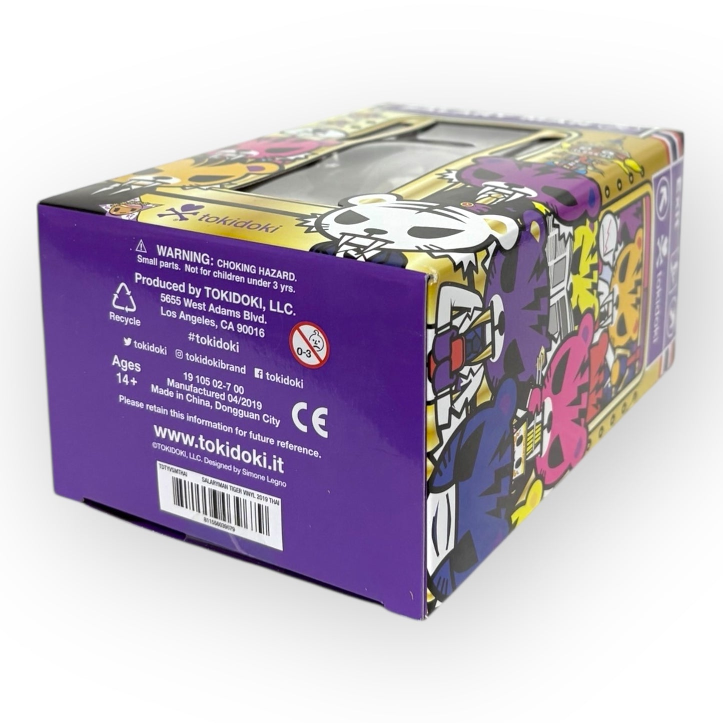 Tokidoki - Salary Man Purple Vinyl Figure